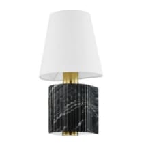 Vintage Brass / Black Marble