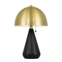 Flat Black / Satin Brass