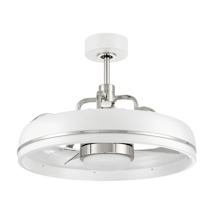 White / Polished Nickel
