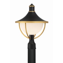 Matte Black / Textured Gold