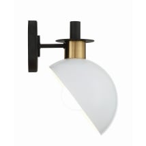 Matte Black / Aged Brass