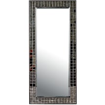 Ebony / Antique Mirror