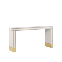 Ivory / Satin Brass