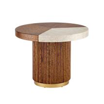 Morel Brown / Natural / Polished Brass