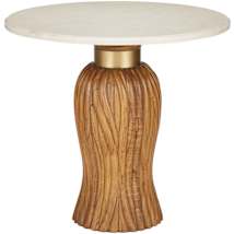 Morel Brown / Natural / Brushed Brass