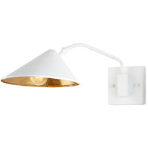 Gesso White / Contemporary Gold Leaf