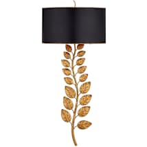 Textured Gold Leaf / Satin Black
