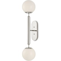 Polished Nickel / White