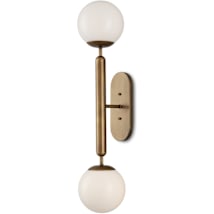 Antique Brass / White