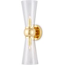 Polished Brass / Clear