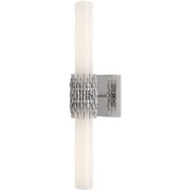 Opaque White / Polished Nickel