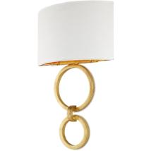 Gesso White / Contemporary Gold Leaf