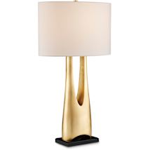 Contemporary Gold Leaf / Black