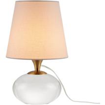 Clear / Antique Brass