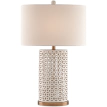 Ivory / Antique Brass