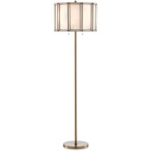 Antique Brass / White