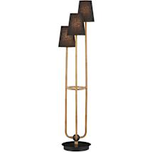 Natural Rattan / Satin Black