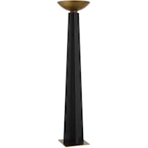 Black / Antique Brass