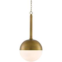 Antique Brass / Opaque White