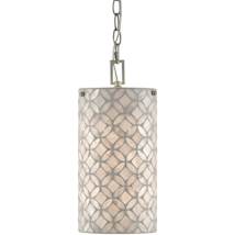 Pearl / Antique Silver Leaf