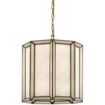 Antique Brass / White
