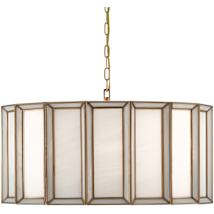 Antique Brass / White