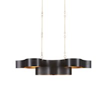 Satin Black / Contemporary Gold Leaf