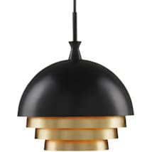 Black / Gold Leaf