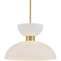 Antique Brass / White / Opaque