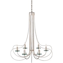 Contemporary Silver Leaf / Clear