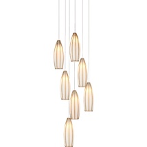 White / Antique Brass