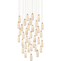 White / Antique Brass