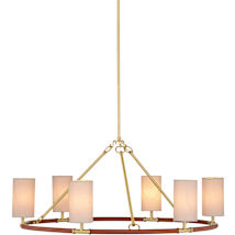 Saddle Brown / Brushed Brass