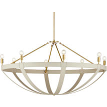 Cream / Brushed Brass