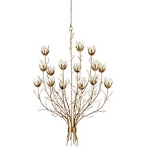 Antique Brass / White / Clear