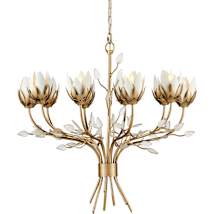 Antique Brass / White / Clear
