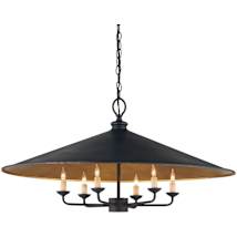 French Black / Contemporary Gold Leaf