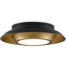 Painted Antique Brass / Painted Black