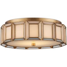 Antique Brass / White