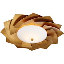 Contemporary Gold Leaf / Opaque White