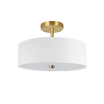 Aged Brass / White