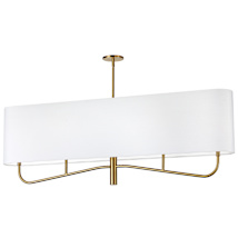 Aged Brass / White