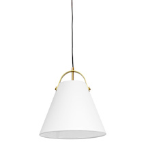 Aged Brass / White