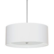 Polished Chrome / White