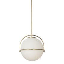 Aged Brass / White