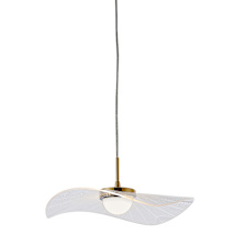 Clear / White / Aged Brass