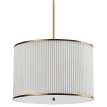White / Aged Brass