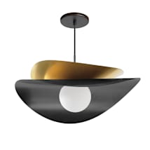 Matte Black / Aged Brass