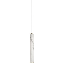 White / Aged Brass