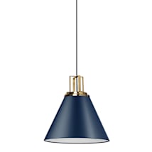Cobalt Blue / Aged Brass